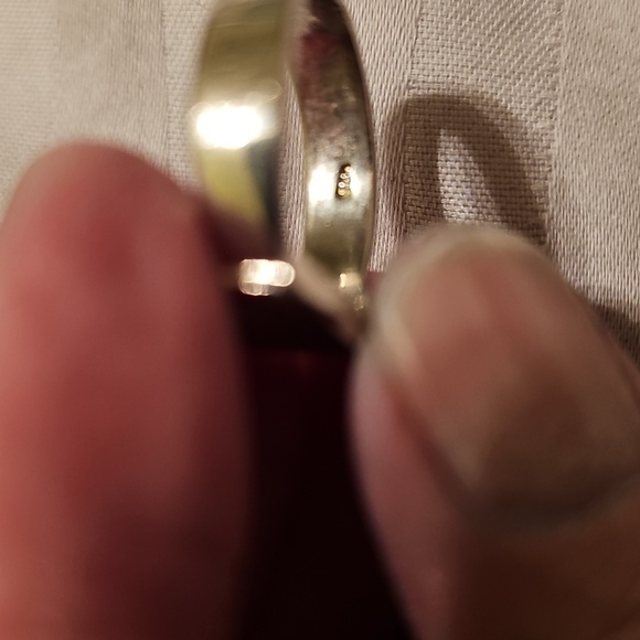 Gucci 925 Sterling Silver Ring Sz 7.5 - Picture 2 of 3